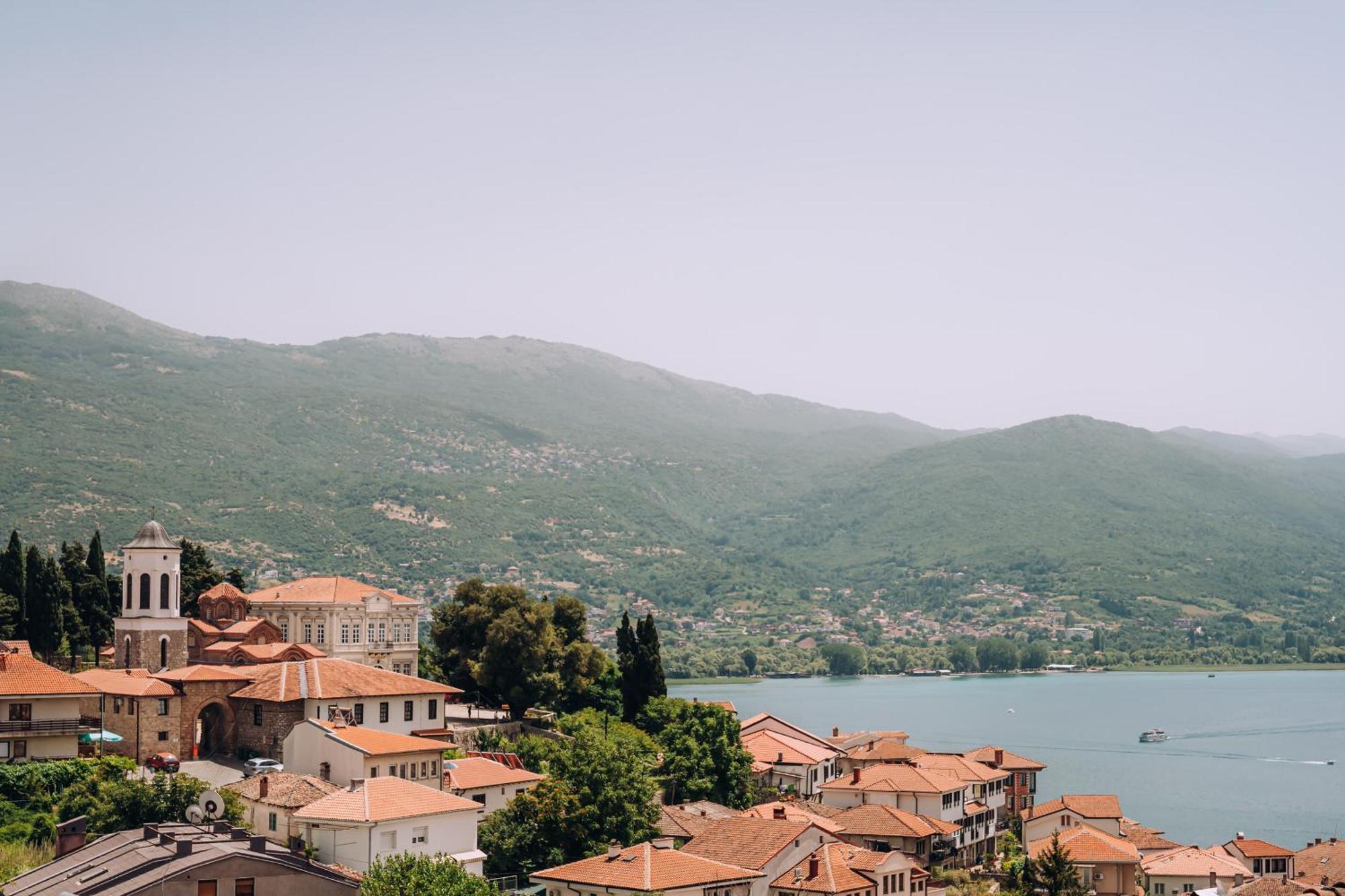 Villa Pupin Gorna Porta Ohrid Luaran gambar